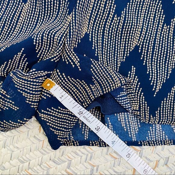 Ya Los Angeles navy tan zig zag romper lar… - Picture 7 of 9